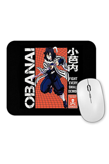 Toyaso Obanai Iguro Demon Slayer Mouse Pad