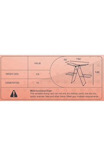 Zilan Clothes Dryer ZLN-4229 Zilan-Scarlatto