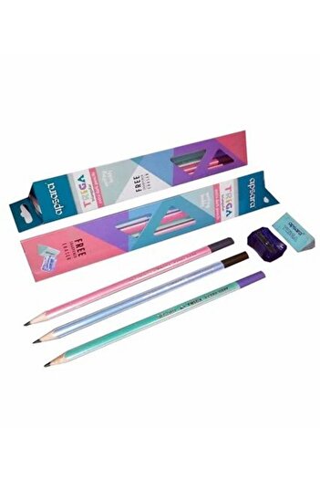 Nataraj Natraj Triga Normal Triangular Pencil Combi