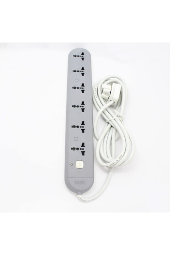 qira Cura Heavy Duty Power Strip - 3m