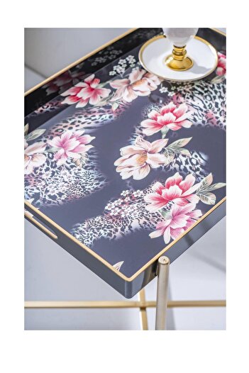 ACAR Flk-07981 Coffee Table with Tray Elvira/Lilith/Lucille/Primrose