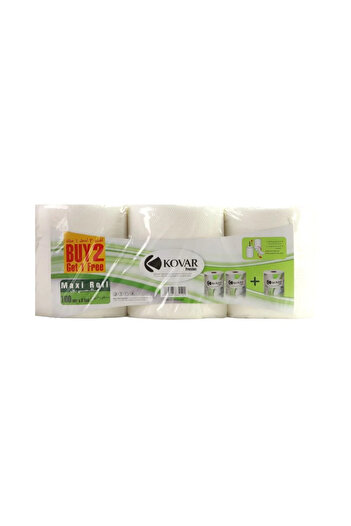 Kovar Maxi Roll Tissue Sterilized Super absorbent Kitchen Towel- 3 Rolls