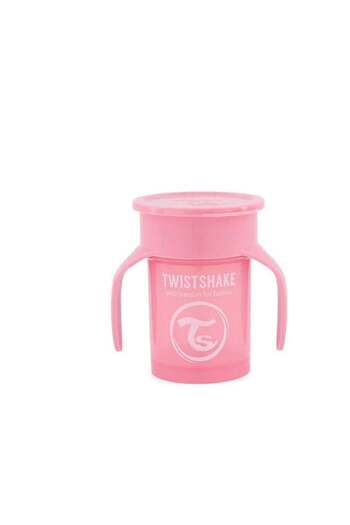 Twistshake 360 Cup 6+m Pastel Pink