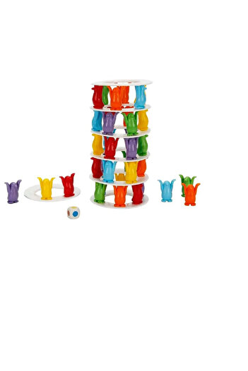 Bundera Penguin Tower Balance Game - Family Fun and Activity Box Game - Kids Activity Box Game