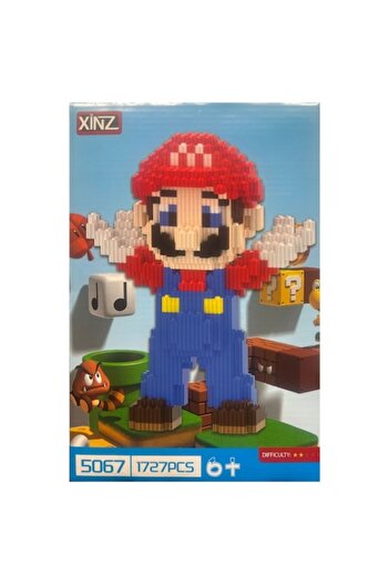 OEM Super Mario Brothers Construction Set, Mario, 1727 Pieces