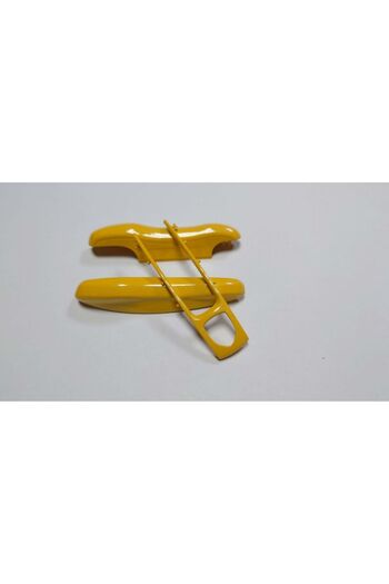 OEM Key Shell Cover Porsche Cayenne 9YA Panamera 971 Yellow