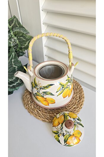 GULHANILE Porcelain Teapot (Herbal Tea) Lemon