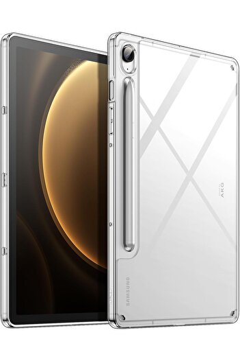 JETech Clear Case for Samsung Galaxy Tab S9 FE / S10 Lite / S10 FE 10.9in - Thin Transparent Shockpr