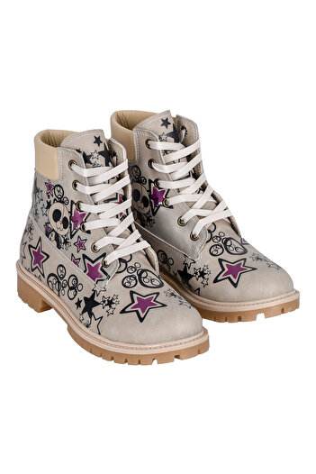 Streetfly Colorful Printed Women's Boots