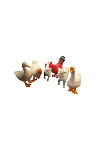 Vision Set of 6 Domestic Animals, 7 cm