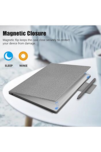 Other MuSylonz Case for reMarkable Paper Pro 11.8" (2024) - Auto Sleep/Wake, Magnetic PU Leather, Pen Clip