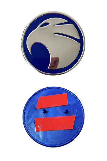 MEFAUTO Fiat Tofaş Doğan Şahin Kartal Slx Compatible Rear Trunk Emblem with Bird Image