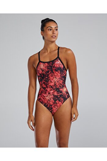 TYR Durafast Lite ®   Df Women's Swimsuit - Radiant (Red)