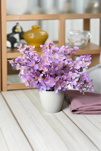 YAPAY ÇİÇEKÇİNİZ Artificial Sakura Spring Tree with Dense Leaves