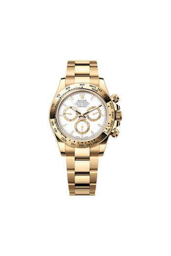 Rolex Cosmograph Daytona 126508-0001 18k Yellow Gold White Dial