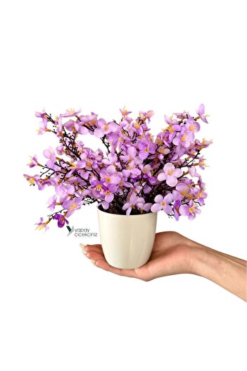 YAPAY ÇİÇEKÇİNİZ Artificial Sakura Spring Tree with Dense Leaves