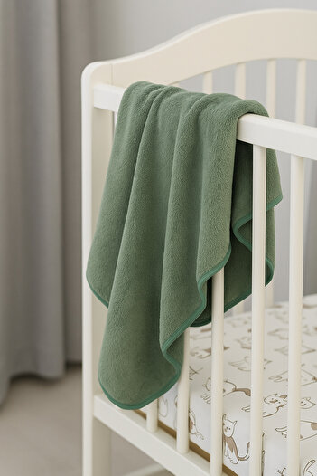OMY Kuzu Welsoft Double Sided Blanket Unisex Baby Swaddle Girls & Boys Winter Blanket