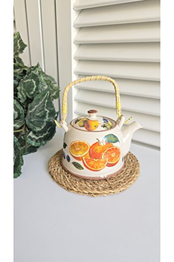 GULHANILE Porcelain Teapot (Herbal Tea) Orange