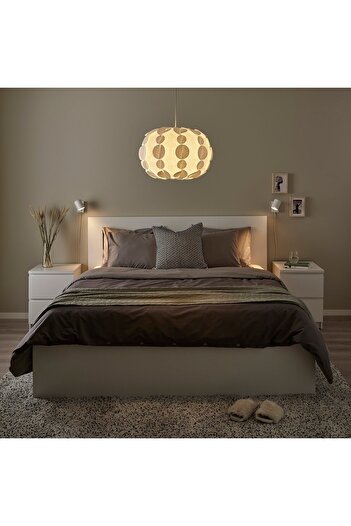 IKEA SOLHETTA LED bulb E 27 806 lumen, dimmable/globe opal white