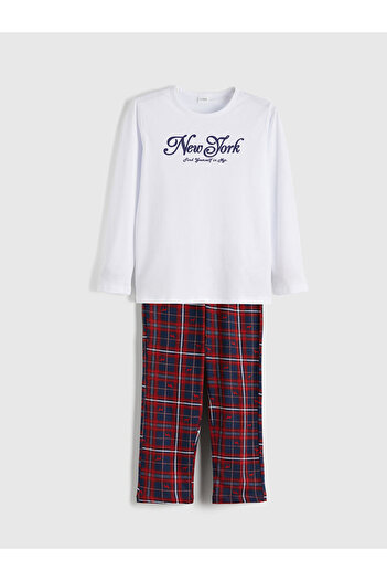 LC Waikiki Crew Neck Boys' Pajamas