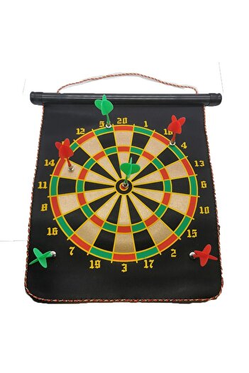Vision XXI Magnetic Darts Game 45x35 cm with 6 Darts Included, VisionXXI