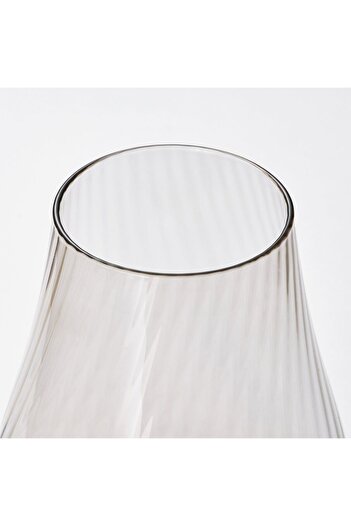 IKEA PÅSKÖTRÄD Vase, glass/light brown, 20 cm