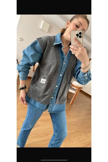 BEBE PLUS Triko Denim