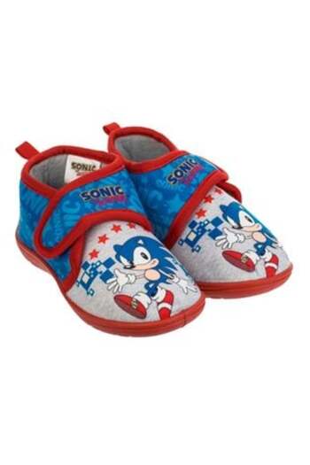 OEM Boy's House Slippers - Red Blue Sonic Design