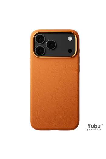 yubu iPhone 17 Pro Max Compatible Leather Case – Premium Touch & Hidden Magsafe Support