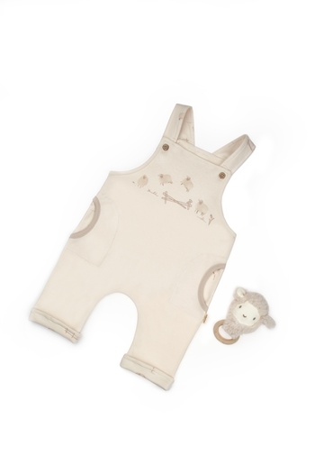 BabyCosy Organic Wear Baby Salopet Jumpsuit,100% Organic Cotton,Baby and Newborn Series