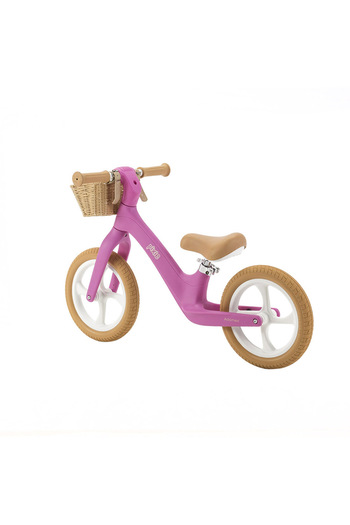 ADAMEX Pixie balance bike without pedals, basket, retro design, adjustable saddle, 2-6 years, EN71 tested