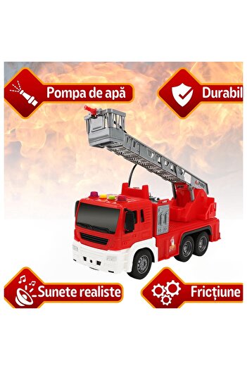 Pitikot Pitikot® Interactive Fire Truck - Real Water Hose
