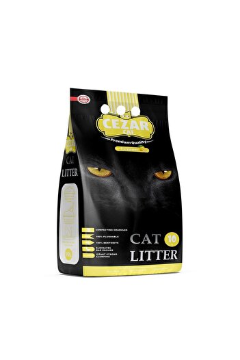 Cezar Cat Litter 10lt Lemon Scented