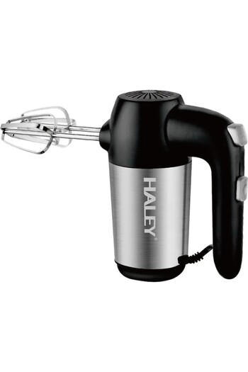 OEM Hand Mixer Stainless Steel HALEY 500W – 5 Speeds, Powerful Motor, Professional Cooking Accessories