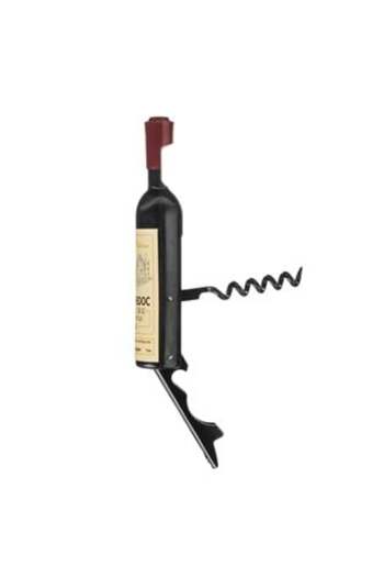 OEM Corkscrew Bottle Opener in the Form of a Wine Bottle 12 cm
