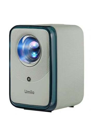 UMİİO U20 Portable HDMI Video Projector 200 ANSI 4K Support WiFi 2.4/5G Android Projector Auto Keyst