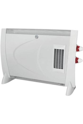 Home FK 190 TURBO Floor Convector Fan Heater, 2000 W, 2 Power Levels, Turbo Function, Mechanical The