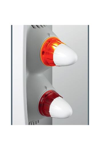Home FK 190 TURBO Floor Convector Fan Heater, 2000 W, 2 Power Levels, Turbo Function, Mechanical The