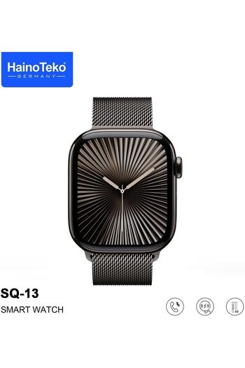HAINOTEKO HainoTekoGermany SQ-13 Jet Black Smart Watch With Large Screen AMOLED Display AI Voice Assistance 3