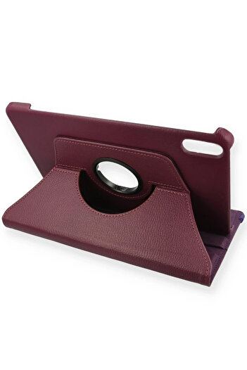 NewFace Hn-Shop Xiaomi Redmi Pad 2 Case 360 Tablet Leather Case - Plum