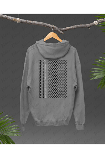 Nulivez Palestine Design Back Printed, High Quality Unisex Oversize Hoodie