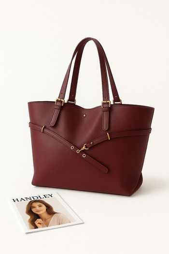 Handley Premium Shoulder Bag with Buckle – a New Definition of Elegance