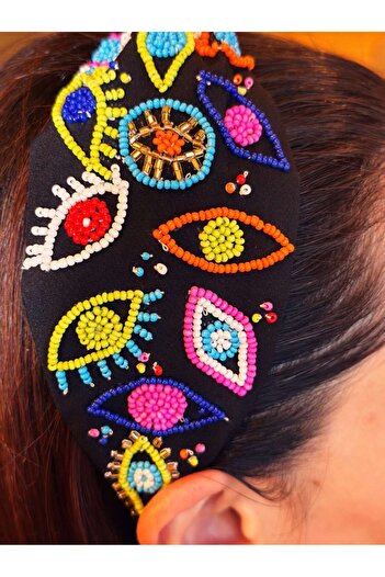 UNBOX Kaleidoscopic Vision Beaded Headpiece