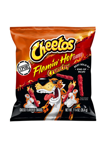 Cheetos Flamin Hot Crunchy USA 44 x 35.4 g