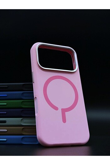 GENERAL Premium Silicone MagSafe Case for iPhone 17 Pro – Slim, Shockproof, Wireless Charging.