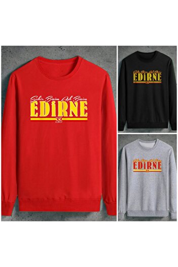 SARI Edi̇rne City Our Love Our Theme Sweatshirt