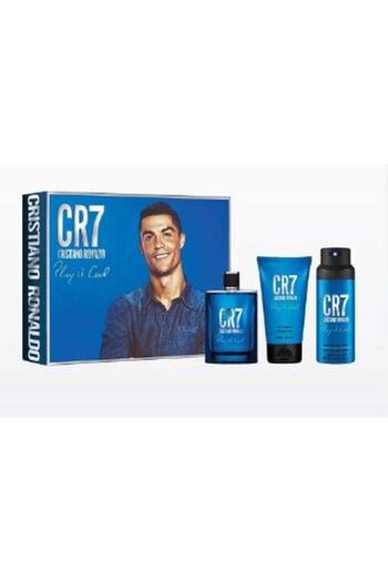 CRISTIANO RONALDO Cr7 Play It Cool For Men Set EDT 100Ml + Sg 150Ml + Body Spray 150Ml