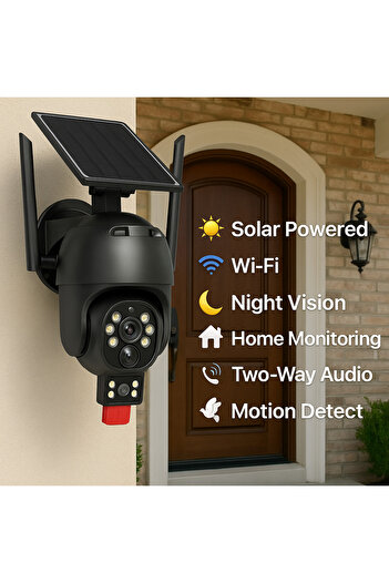 qwell Solar powered camera