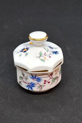Hammersley Fine Bone China English Mini Bonboniere Sugar Bowl with 5 Gr Capacity