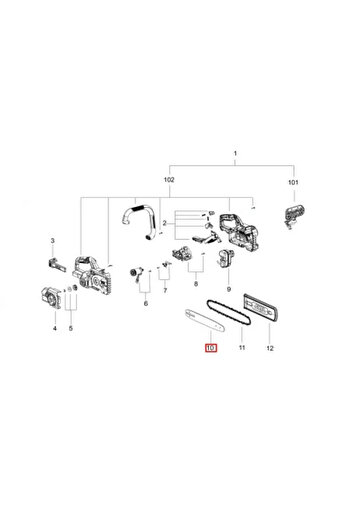 Skil 3810755001, Replacement Blade for 0534